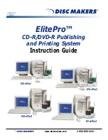 Preview for 1 page of Disc Makers ElitePro1 Instruction Manual