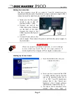 Preview for 10 page of Disc Makers Pico MAC User Manual