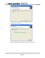 Preview for 14 page of Disc Makers Pico MAC User Manual
