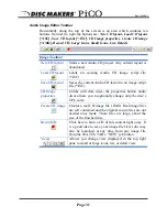 Preview for 32 page of Disc Makers Pico MAC User Manual