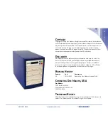 Предварительный просмотр 2 страницы Disc Makers ReflexPro4 User Manual