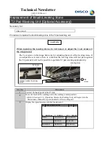 Предварительный просмотр 2 страницы DISCO DFG8540 Technical Newsletter
