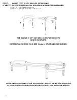 Предварительный просмотр 8 страницы DISCOBED 30511DE Assembly Instructions Manual