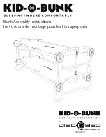 Preview for 11 page of DISCOBED KID-O-BUNK Assembly Instructions Manual