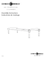 DISCOBED trundle Assembly Instructions Manual preview