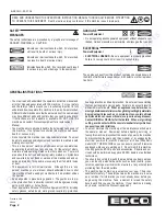 Preview for 3 page of Discount Equipment 2-EC Assembly And Parts List Manual