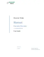 Preview for 1 page of Discover Video Hornet User Manual