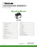 Предварительный просмотр 1 страницы DISCOVER 15-24-1000 Operating Manual