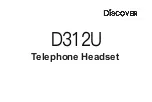 DISCOVER D312U User Manual preview