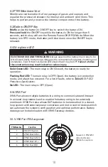 Preview for 10 page of DISCOVER DLP-GC2-12V Installation And Operation Manual