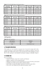 Preview for 8 page of DISCOVER LITHIUM BLUE DLB-G24-12V Installation And Operation Manual