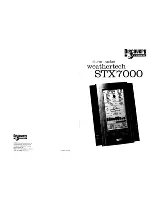 Discovery Channel WeatherTech STX7000 Manual предпросмотр