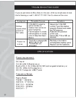 Preview for 18 page of Discovery Expedition D105X Instruction Manual