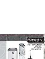 Preview for 1 page of Discovery Expedition Indoor/Outdoor Wireless Speaker Set Instruction Manual