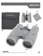 Предварительный просмотр 3 страницы Discovery Telecom 4x30 Binoculars Instruction Manual