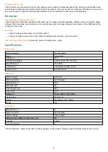 Preview for 8 page of Discovery Telecom 77820 User Manual