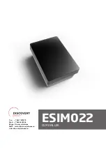 Preview for 1 page of Discovery Telecom ESIM002 User Manual