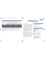 Preview for 18 page of Discus FLASH Lite 1401 Instruction Manual