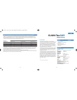 Preview for 42 page of Discus FLASH Lite 1401 Instruction Manual