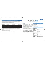 Preview for 50 page of Discus FLASH Lite 1401 Instruction Manual