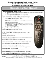 Preview for 1 page of Dish Network Blue Button 1.5 User Manual