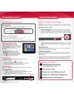 Preview for 2 page of Dish Network DISH 301 Quick Reference Manual
