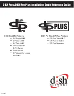 Dish Network DISH Pro Plus Quick Reference Manual preview