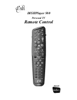 Dish Network DISHPlayer 500 User Manual preview