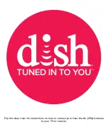 Preview for 2 page of Dish Network Over-the-Air Antenna Instruction Sheet