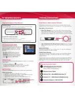 Preview for 2 page of Dish Network Solo 381 Quick Reference Manual