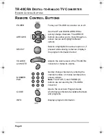 Preview for 16 page of Dish Network TR-40CRA User Manual