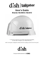 Предварительный просмотр 1 страницы DISH Tailgater VQ4400 User Manual