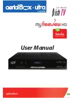 Dish TV AerialBox ultra T1050PVR User Manual preview