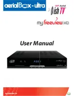 Dish TV aerialBox-ultra T1050PVR User Manual preview