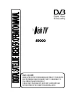 Preview for 1 page of Dish TV S9000 Operation Manual