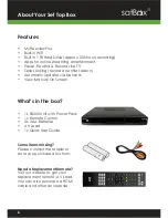 Preview for 6 page of Dish TV satBox S8200 User Manual