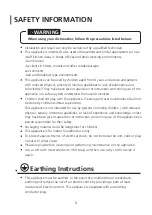 Preview for 4 page of Dishlex DSF6104WA User Manual