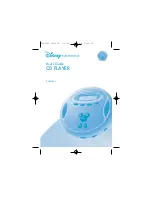 Предварительный просмотр 1 страницы Disney DCD6000-C User Manual