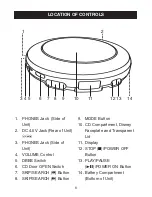 Preview for 7 page of Disney DCD6005-P User Manual