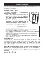 Preview for 8 page of Disney DCD6005-P User Manual