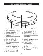 Preview for 22 page of Disney DCD6005-P User Manual