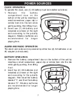 Предварительный просмотр 8 страницы Disney DCR5500-C User Manual