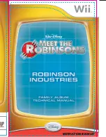 Disney Disney's Meet the Robinsons Technical Manual предпросмотр