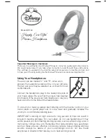 Disney DP-140 User Manual preview