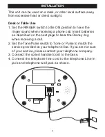 Preview for 8 page of Disney DPH8010-P User Manual