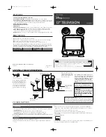 Preview for 1 page of Disney DT1300-C User Manual