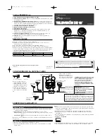 Preview for 5 page of Disney DT1300-C User Manual