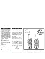 Preview for 2 page of Disney Enchanting DP-210 Instruction Manual