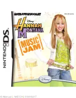 Предварительный просмотр 1 страницы Disney Hannah Montana: Music Jam Instruction Booklet