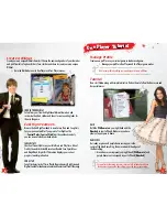 Предварительный просмотр 7 страницы Disney High School Musical 3: Senior Year DANCE! Instruction Booklet